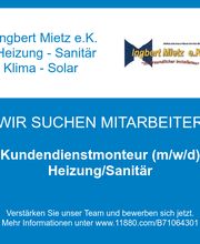 Kundendienstmonteur (m/w/d) Heizung/Sanitär
