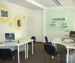 PC-Arbeitsplätze der WBS SCHULEN Dresden.