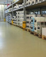 Standortbild Innenraum Lager MEGA eG Wolfsburg, Großhandel für Maler, Bodenleger und Stuckateure