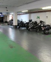 zone 2 roues du parking Mairie du 17ème à Paris