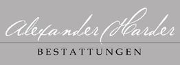 Alexander Harder - Bestattungen