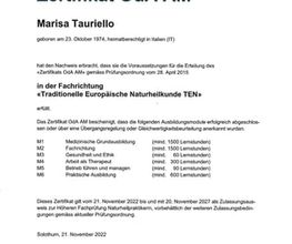 Gesundheitspraxis Marisa Tauriello Bild 2