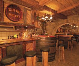 Bar Black Wood Keller