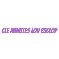 Clé Minutes Lou Esclop