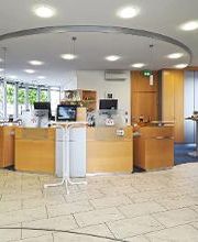 Innenansicht der Geschäftsstelle Strümpfelbrunn