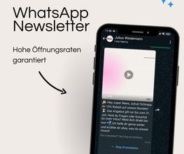 Mit LoopOS, dem Tool der loop agency, erreichen Sie Ihre Kunden direkt und effizient über WhatsApp-Newsletter. Versenden Sie personalisierte, interaktive Nachrichten mit Videos, Bildern oder Links und sprechen Sie Ihre Zielgruppe gezielt an. Dank hoher Öffnungsraten, präzisem Targeting und automatisierten Prozessen sparen Sie Zeit und stärken gleichzeitig die Kundenbindung. Mit LoopOS bringen Sie Ihre Marketingstrategien auf das nächste Level – einfach, effektiv und wirkungsvoll.