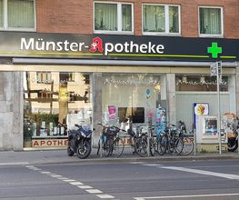Aussenansicht der Münster-Apotheke