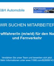 Kraftfahrer/in (m/w/d) für den Nah- und Fernverkehr