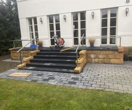 Geländer Edelstahl