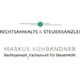 Fachanwalt Steuerrecht Rosenheim - Rechtsanwalt & Steuerkanzlei Markus Kühbandner