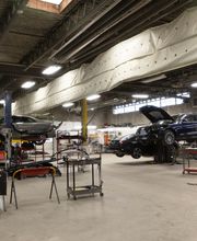 Wide Shot of Body Repair Area