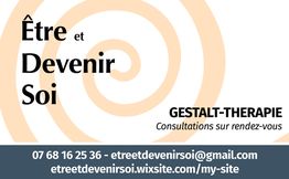 Auguy Laetitia, Gestalt-Thérapie, Être et Devenir Soi