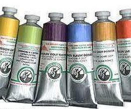 Diverse merken olieverf