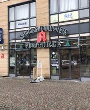 Aussenansicht der Sudenburger Apotheke