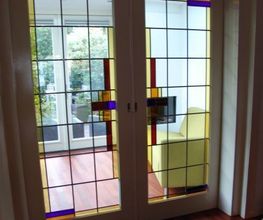 AvD glas in kamer en suite schuifdeuren