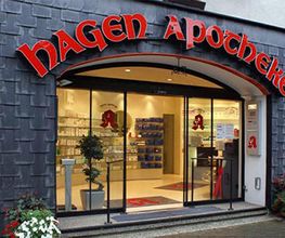 Aussenansicht der Hagen-Apotheke