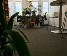 Büro der WBS Mitarbeiterin Kristina Sellenthin