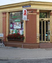 Aussenansicht der Arnsberg-Apotheke