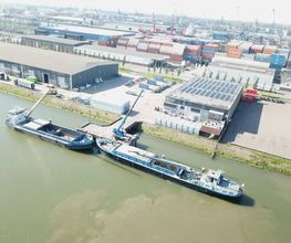 Ship Spares Logistics - Rotterdam Aerial View