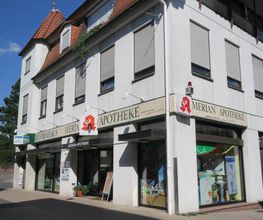 Aussenansicht der Merian-Apotheke Mosbach