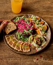 Tataki de atún con ají amarillo