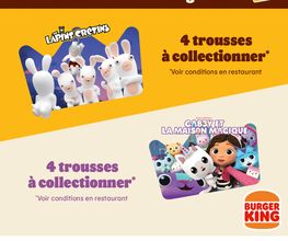 En ce moment dans les menus enfants