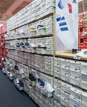 Shot of Popular Brand Section (I.e. Croc Shoe Wall)