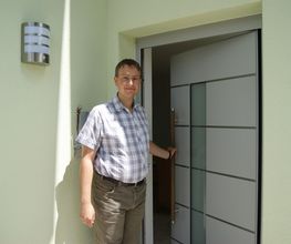 Eingangsbereich mit Therapeut