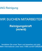 Reinigungskraft (m/w/d)
