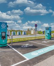 EVzen Station de recharge E.Leclerc zone commerciale La Belle Idée Romilly-sur-Seine