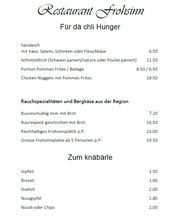 Restaurant, Catering & Apéro`s Frohsinn Frauenfeld Bild 6