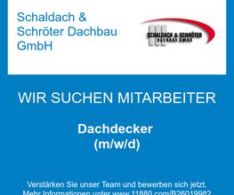 Dachdecker (m/w/d)