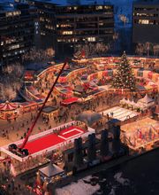 Santas Weihnachtsmarkt im MediaPark Bild 1