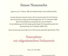 Simon Nessensohn Finanzexperte für Büezer und Büezerinne Bild 1
