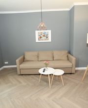 Superior Apartment mit Sauna:
Wohnzimmer mit Bettsofa