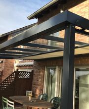 Terrassenüberdachung mit Markise Fiedler Bauelemente | Siegburg