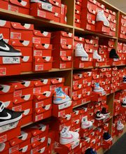 Shot of Popular Brand Section (I.e. Croc Shoe Wall)