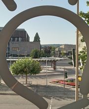 St. Ingbert Ausblich zum Busbahnhof