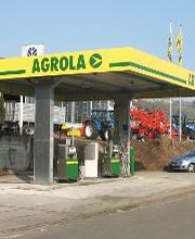 AGROLA Tankstelle Uffikon - überdacht zwei Tanksäulen
