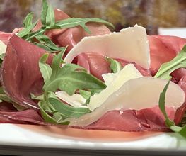 Bresaola, grana e rusola