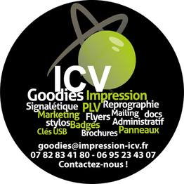 ICV (IMPRIMERIE - CONCEPTION - GOODIES)