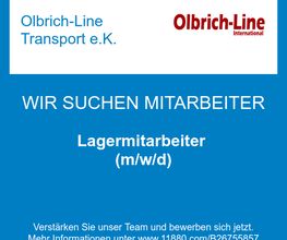 Lagermitarbeiter (m/w/d)