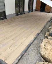 Anlegen einer Terrasse