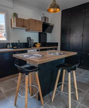 La Grange -Rénovation Maison- Cuisine - Bain -Bibliothéque image 18