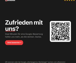 Zufrieden mit uns? Zwei Minuten für eine Google-Bewertung