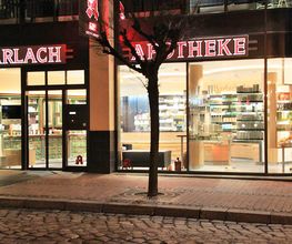 Aussenansicht der Barlach Apotheke