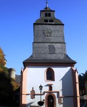 Profilseite der Talkirche von Eppstein