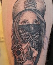 Crow Ink Tattoo Bild 8