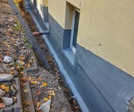 Kelleraußenabdichtung inkl. Fensterlaibung