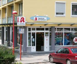 Aussenansicht der Apotheke am Rathaus